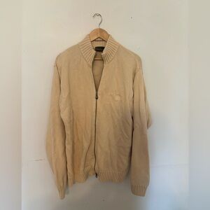 Timberland Beige Full Zip Mens Jacket